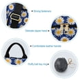 thumbnail image 5 of FORMRS Women's Travel Backpack Purse Anti-Theft Hidden Pockets Casual Shoulder Bag, Elegant Daisy Pattern, 5 of 7