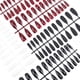 thumbnail image 3 of 24 piezas puntas de uñas puntiagudas uñas postizas para extensión de uñas salón de manicura uso d CACAGOO Consejos de uñas, 3 of 7