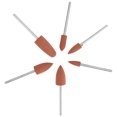 thumbnail image 4 of Cabezal de pulido de dientes, 6 piezas de grano 180, fresas de pulido dental, fresas de pulido dental de goma de silicona, elaboradas con cuidado, 4 of 9