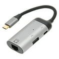 thumbnail image 3 of Garosa Ethernet Adapter,Ethernet Adapter For Laptop,JORINDO Ethernet Adapter 3 In 1 10/100/1000 Mbps PD Fast Charging USB To RJ45 Adapter For //OS X/iOS, 3 of 8