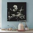 thumbnail image 3 of Jazz Drummer Charlie Watts Poster Canvas Poster Art Poster Canvas Painting Decor Wall Print Photo Gifts Home Modern Decorative Posters 28x28inch(70x70cm), 3 of 5