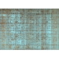 thumbnail image 1 of Ahgly Company Indoor Rectangle Persian Light Blue Traditional Area Rugs, 7' x 9', 1 of 4
