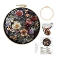 thumbnail image 1 of TIELUTT Complete Embroidery For Beginners with Patterns Needles and Threads DIY Art Arm Knitting Yarn Knitting Bag Small Knitting Needles Set Knitting Bag Yarn Storage Knitting for Blankets, 1 of 6