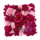 thumbnail image 5 of Panel Floral de seda perfecl 13,78 pulgadas x 13,78 pulgadas Rojo, 5 of 8
