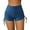 Blue Gray, variant on Attraco Women Swim Shorts High Waisted Swimsuit Shorts Swim Bottom Board Shorts