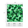 thumbnail image 4 of Pofeuu Green Tie Dye Print Mailbox Covers Letterbox Cover Mailbox Wrap for Home Garden Yard Outdoor Decor -25.5x21 in, 4 of 8