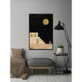 thumbnail image 3 of Marmont Hill Inc. 'Night Sky Over Desert' Floater Framed Painting Print on Canvas 20 x 30, 3 of 5