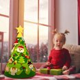 thumbnail image 3 of Teissuly Christmas Tree DIY Christmas Wall Hanging Xmas Gift DIY Christmas Tree Cloth Christmas Tree Three-Dimensional Decorate Teissuly WER202311212287, 3 of 5