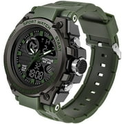Findtime Men's Military Watch Outdoor Sports Electronic Watch Tactical Army Wristwatch LED Stopwatch Waterproof Digital Analog Watches