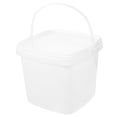 thumbnail image 4 of Plastic Bucket with Handle and Lid Reusable Water Bucket Container Portable Bucket (2L), 4 of 4
