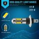 thumbnail image 5 of GHOST Nuevo 2x H1 LED Luz antiniebla/Kit de bombillas para faros delanteros Luz De Carretera HID 6000K xenón blanco, 5 of 5