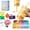 Yellow, variant on LC-dolida Fuse Bead Set- Bead Sweeper & 24-color Fuse Beads with Brush and Silicone Rope, One-button Operation 2 Levels Suction Power Ergonomic for Kid Adult Gift for Fuse Bead Art Fan(Pueple)