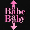 thumbnail image 2 of CafePress - Babe Baby Maternity Dark T Shirt - Maternity Dark T-Shirt, 2 of 3