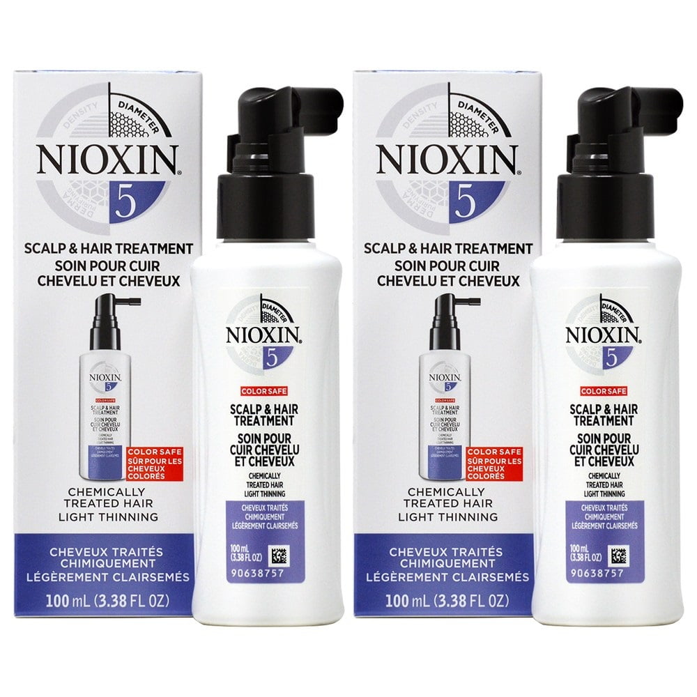 Nioxin 5 Scalp & Hair Treatment 3.38 oz 2 PACK