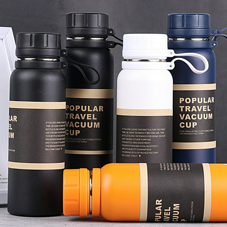 Stainless Steel Coffee Thermos, BPA Free Leak-Proof Insulated, Hot Water & Cold  Drinks for Hours, Perfect for Biking, Backpack, Camping, Office or Car (29  OZ/850 ML) 
