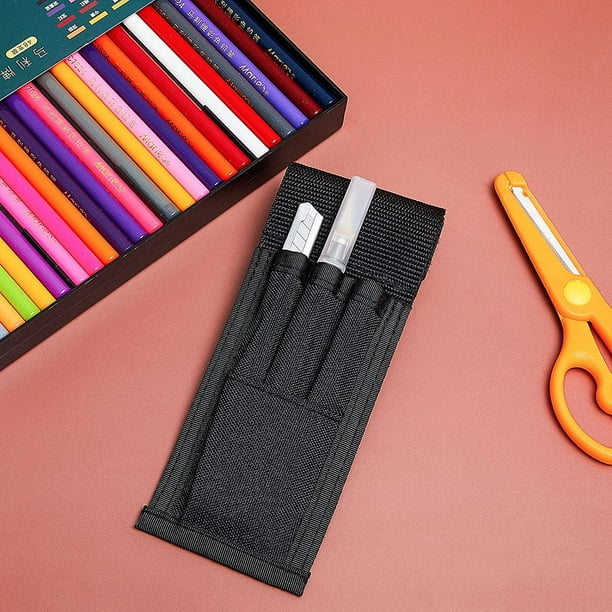 Belt Pen Holder Pencil Holder Pouch Pen Sleeve Case Holster For Belt Hold  Multip