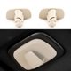 thumbnail image 2 of 2Pcs Car Beige ABS Interior Roof Hooks Clothes Hanger Hook Trim for V90 S90 XC40 XC60 XC90 2015-202, 2 of 5