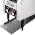 thumbnail image 6 of Miumaeov 150 Slices / Hour Commercial Conveyor Toaster,Heavy Duty Electric Industrial Toasters, 1300W Stainless Steel Countertop Restaurant Equipment for Bun Bagel Bread Baked Food, 6 of 9