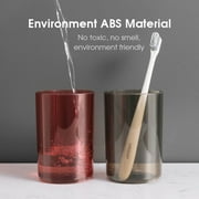 E·Durable Automatic Toothpaste Dispenser Wall Mounted Toothbrush Holder 3 Count