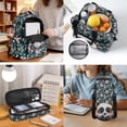 thumbnail image 5 of Bulopur Green Floral Panda Print Kids Backpack Set 4 Pcs Waterproof Durable Kids School Bag with Lunch Box, Pencil Case and Water Bottle Cover for Animal Theme Kids, 5 of 7