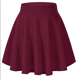 thumbnail image 3 of Minivestido versátil, minifalda informal, estilo europeo americano, vestido básico elástico con forma de campana para mujer, moda informal, 3 of 5