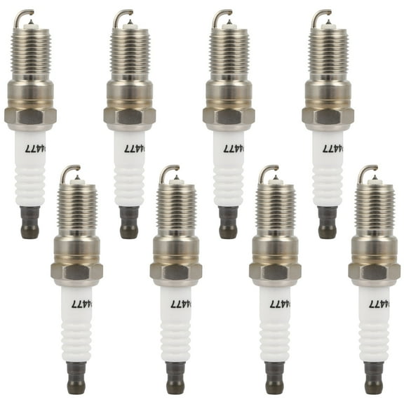 SCITOO Platinum Iridium Spark Plugs Compatible for Ford for F-150 1999-2003, for Mustang 2003-2004 2007-2012, GT 2005-2006, Crown Victoria 1996-2005, 4.6L 5.4L 4477 8 Pcs
