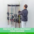 thumbnail image 3 of GoSports Wall Mounted Ski and Snowboard Storage Rack - Holds 8 Pairs of Skis or 4 Snowboards, 3 of 6