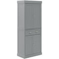 PWFE 72" Tall Traditional Kitchen Pantry 6Tier WIDE Storage