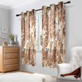 thumbnail image 2 of Yayeee Window Curtains Set of 2 for Living Room Light Filtering 63"x52", Giraffe Head Pattern, 2 of 7