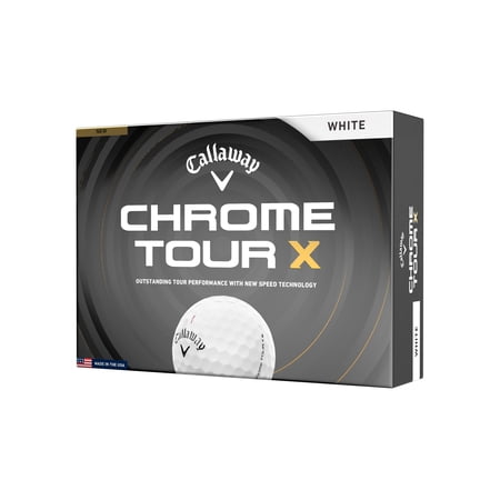 Callaway Golf Chrome Tour X 26 - White 12 Ball Pack
