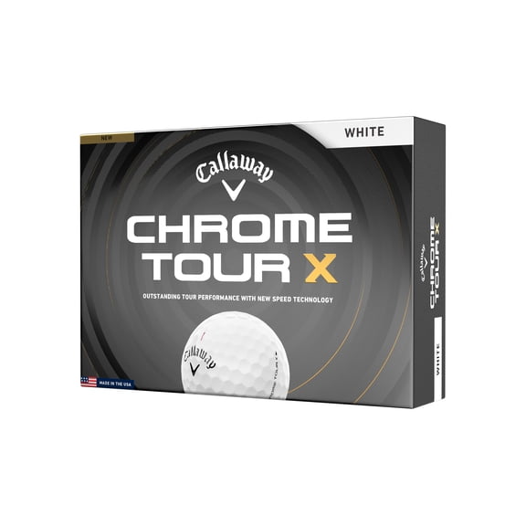 Callaway Golf Chrome Tour X 26 - White 12 Ball Pk