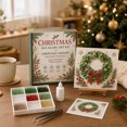 thumbnail image 5 of Christmas Sea Glass Art Kit for Adults & Beginners (Wreath) DIY Mosaic Craft Kit, Holiday Handmade Artwork Set, Santa Christmas Decor & Creative Craft Gift, 5 of 7