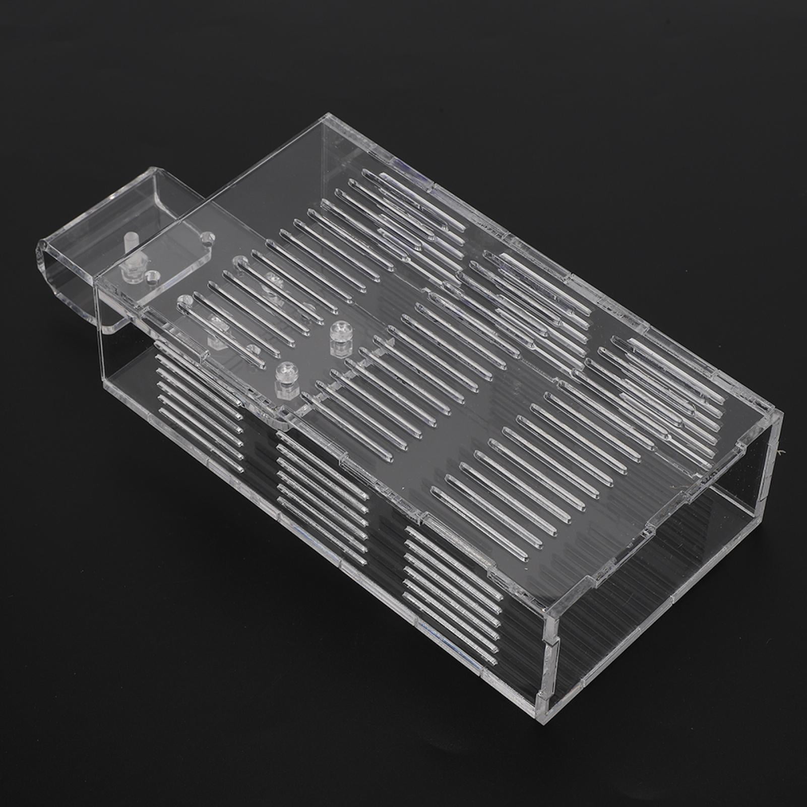 YOUTHINK Fish Breeding Isolation Box Transparent Acrylic Aquarium Small