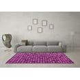thumbnail image 3 of Ahgly Company Indoor Rectangle Abstract Pink Modern Area Rugs, 7' x 9', 3 of 4