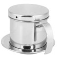 thumbnail image 3 of Home Drip Coffee Filter Pot, Coffee Utensils 304 Stainless Steel Vietnamese Coffee Pot Drip Coffee Filter Pot, For Office Home, 3 of 8