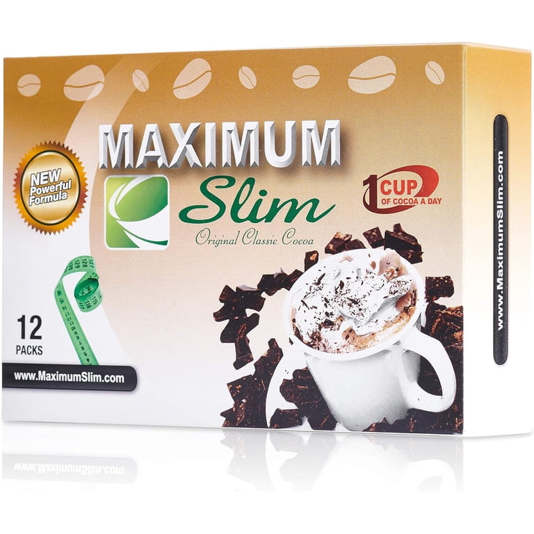 Maximum Slim Original Classic Cocoa Powder, 12 Ct - Walmart.com