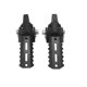 thumbnail image 2 of Estribos delanteros para motocicleta Abrazaderas para reposapiés plegables 22-25 mm Negro, 2 of 5