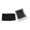 thumbnail image 1 of 100 diademas faciales de spa para el cuidado de la piel, cómodas de usar para mujeres. Negro, 1 of 8