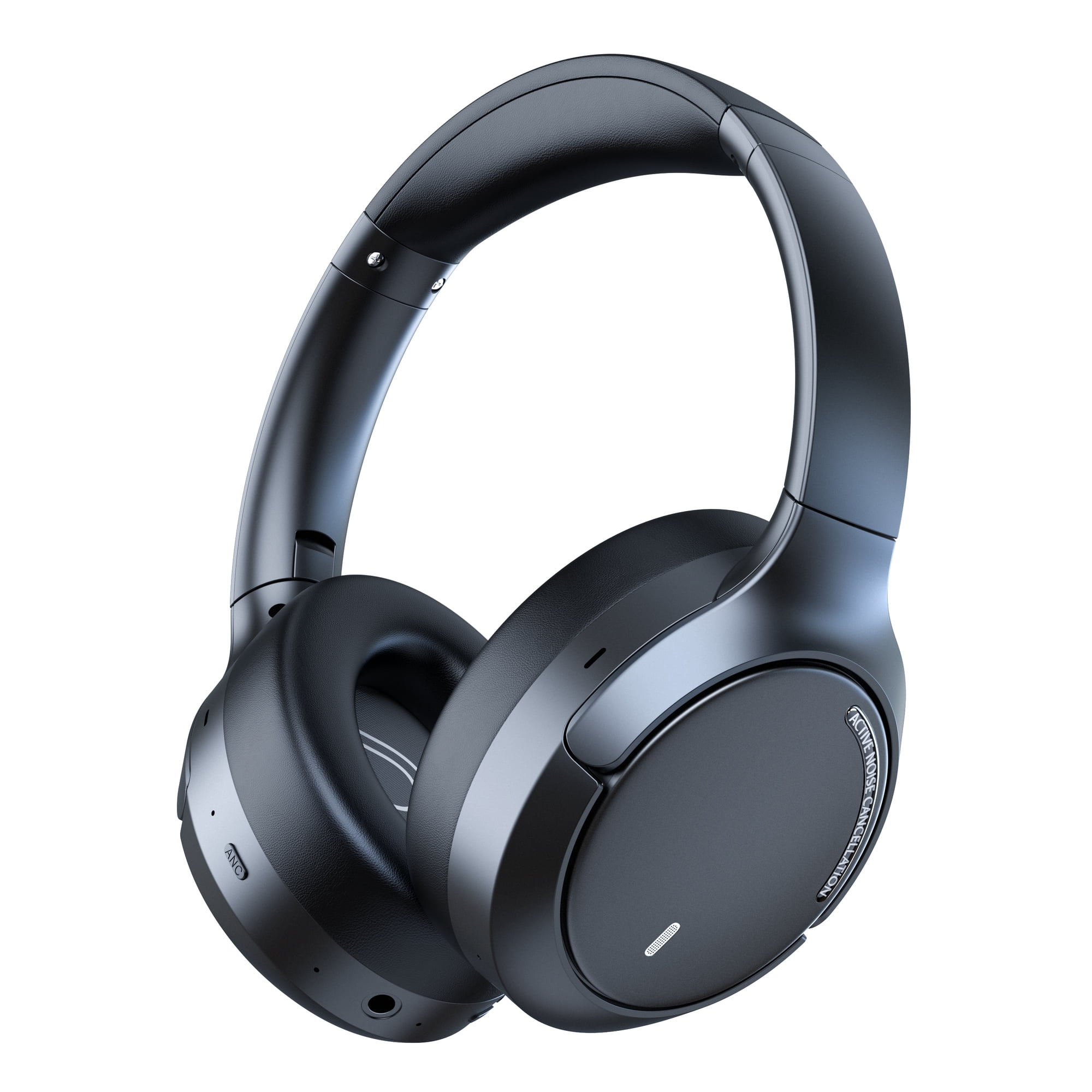Hybrid Active Noise Cancelling Headphones, -35dB Over Ear Bluetooth 6.0 Headphones, 70H Playtime Wireless Headphones, HiFi Stereo Audio, Clear Call with 5 Mics, Bluetooth Earphones