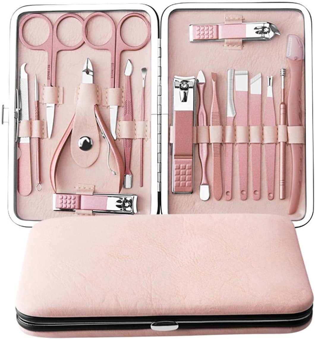 Travel Manicure Set, 7 in 1 Manicure Pedicure Kit for Women, Stainless  Steel Nail Clipper Personal Care Nail Tools Kit - Walmart.ca