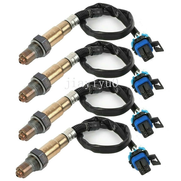 4pcs Oxygen O2 Sensor For 2013-2016 for GMC Acadia for Buick Enclave V6 3.6L Upper Lower
