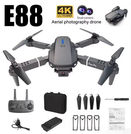 4k Dual Camera Foldable Drone for Beginners