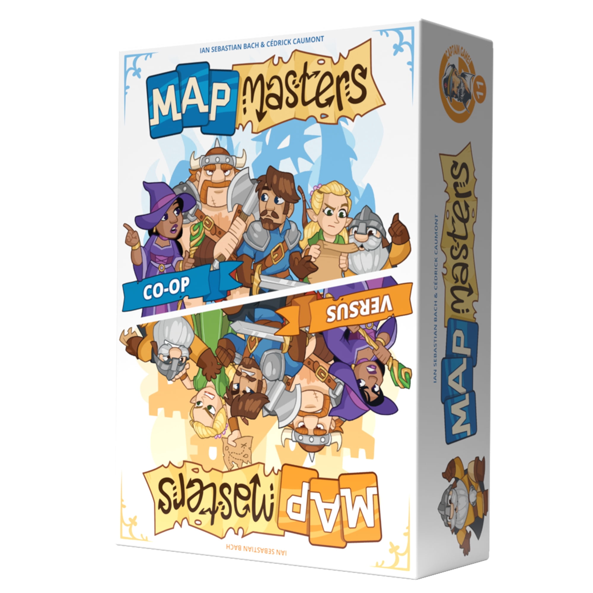 Map Masters Family Board Game for Ages 10+, from Asmodee
