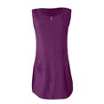 thumbnail image 4 of Vestidos Para Mujer Vestidos Casuales Vestido Sin Mangas Con Bolsillos Sólidos Y Cuello Redondo Erógeno de Moda Odeerbi ODB161237, 4 of 7