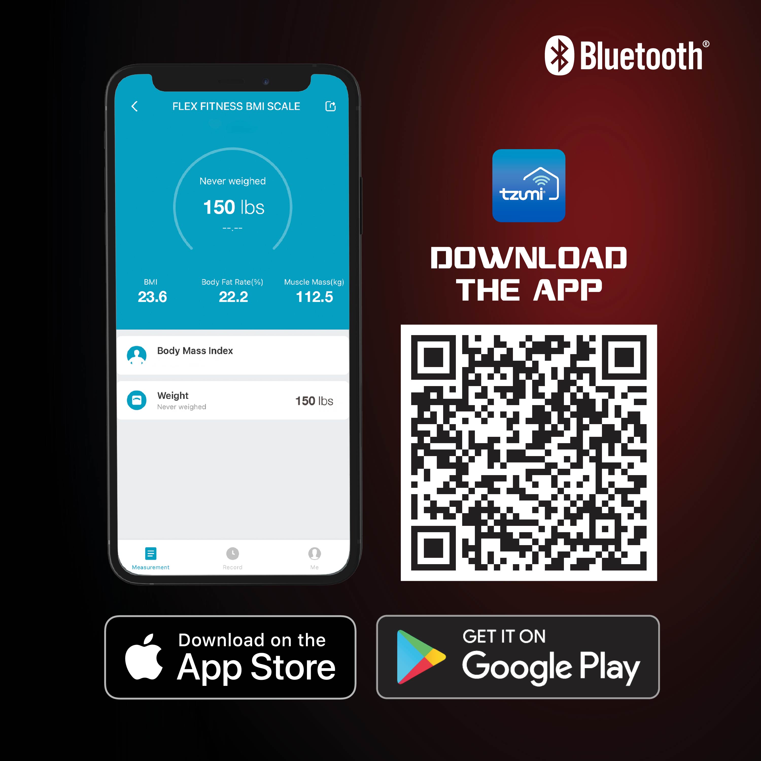 FitRx Smart Scale with Bluetooth and Body Composition Tracking photo 4