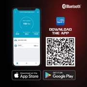 FitRx Smart Scale, Bluetooth Digital Scale for Body Weight, BMI, and More with App Control