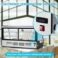 thumbnail image 2 of CazToi 8.13 Cu Ft Commercial Glass Door Refrigerator with LED Lights and Smart Temperature Control for Cafe Restaurant, 2 of 7