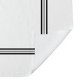 thumbnail image 6 of Creative Products Classic White Monogrammed Shower Curtain - R, 6 of 7