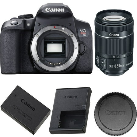 Image of Canon EOS Rebel T8i/850D DSLR Camera with Canon 18-55mm Lens