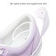 thumbnail image 4 of Zapatos de lona Shupua Blancas Zapatillas para Mujer Talla 8 Morado, 4 of 9